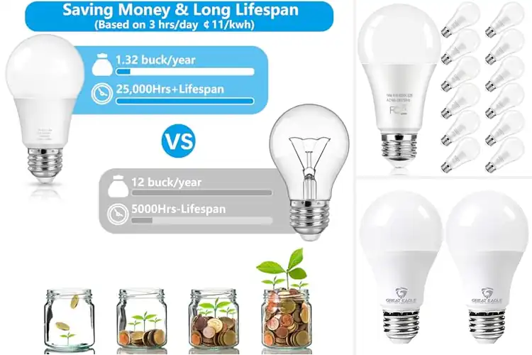 Detailed view of 10 Best Bright LED Bulbs: Brighten & Save Your Home