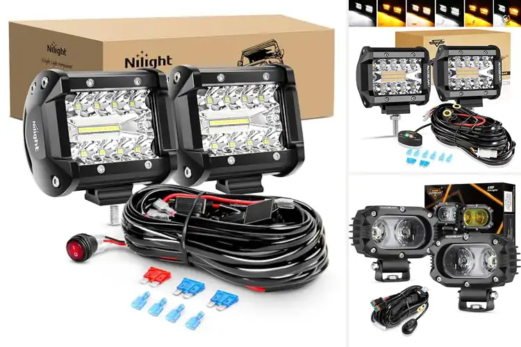 Detailed view of Best Brightness And Range LED Pods