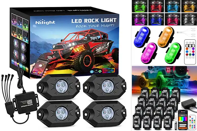 Detailed view of Best Flashing Rock Lights